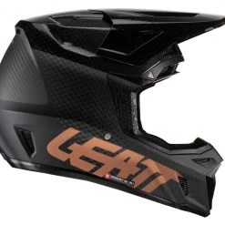 Helmet Closeouts Leatt Moto 9.5 Carbon V22 Helmet Kit Carbon / SM [Blemished - Very Good] -Helmets Sale 2024 leatt moto95 carbon v22 helmet kit carbon sm blemished very good carbon 3