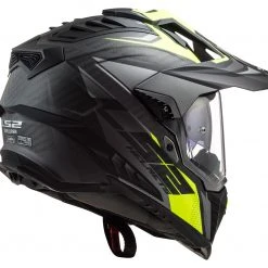 LS2 Helmets LS2 Explorer Carbon Focus Helmet -Helmets Sale 2024 ls2 explorer carbon focus helmet titanium yellow 5