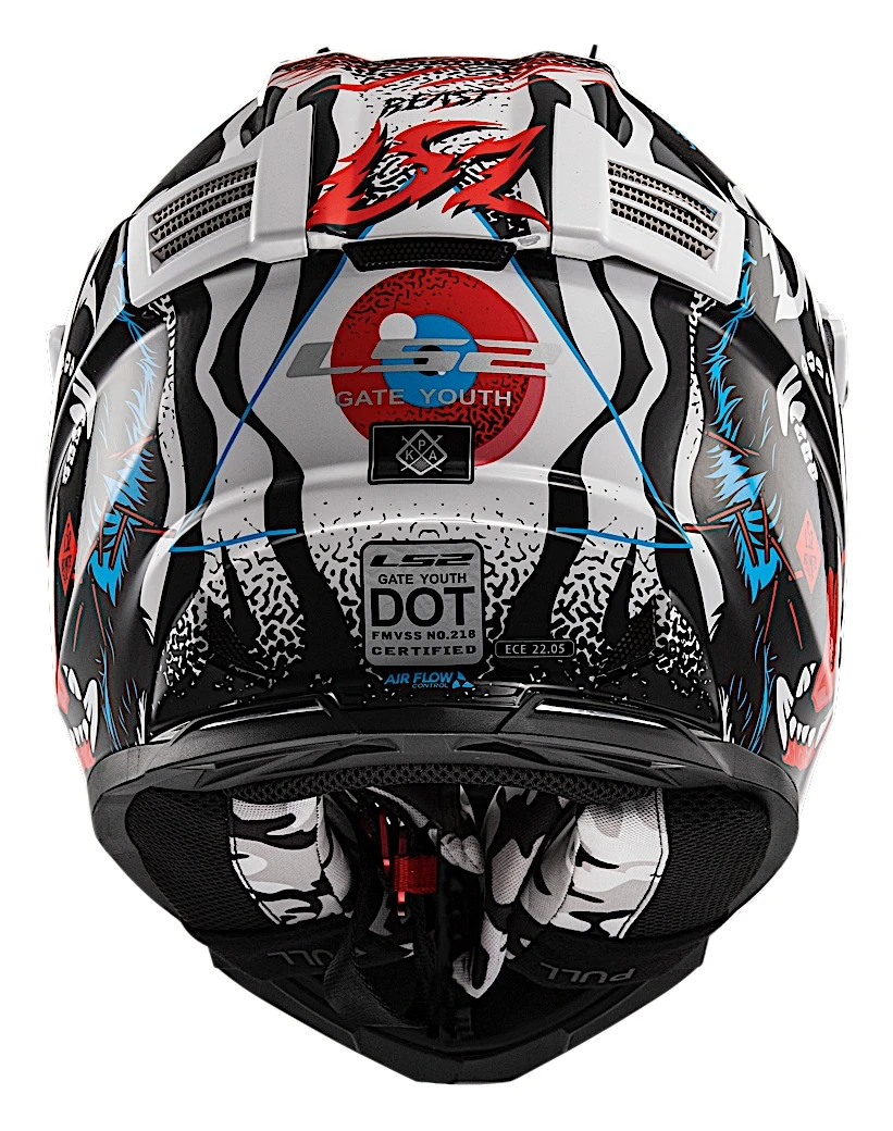LS2 Helmets LS2 Youth Gate Beast Helmet 2 LS2 Helmets LS2 Youth Gate Beast Helmet - Image 2