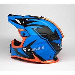 LS2 Helmets LS2 Youth Gate Twoface Helmet -Helmets Sale 2024 ls2 gate twoface helmet blue orange 2