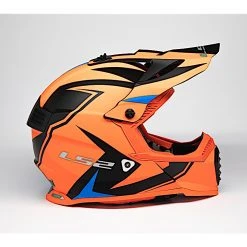 LS2 Helmets LS2 Youth Gate Twoface Helmet -Helmets Sale 2024 ls2 gate twoface helmet blue orange 4