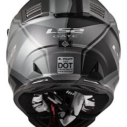 LS2 Helmets LS2 Gate Twoface Helmet -Helmets Sale 2024 ls2 gate twoface helmet matte grey black 2