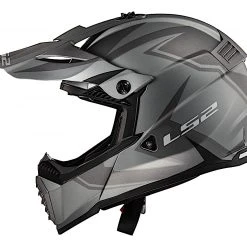 LS2 Helmets LS2 Youth Gate Twoface Helmet -Helmets Sale 2024 ls2 gate twoface helmet matte grey black 8