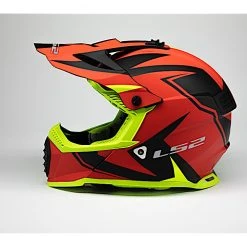 LS2 Helmets LS2 Youth Gate Twoface Helmet -Helmets Sale 2024 ls2 gate twoface helmet red hi viz yellow