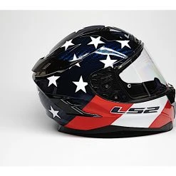 LS2 Helmets LS2 Challenger GT Carbon Americarbon Helmet -Helmets Sale 2024 ls2 helmets challenger c americarbon red gloss red white blue 3