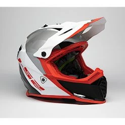 LS2 Helmets LS2 Youth Gate Launch Helmet -Helmets Sale 2024 ls2 helmets launch gate red white black 4