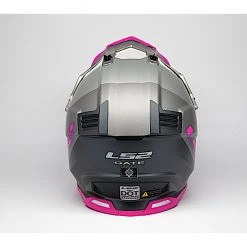 LS2 Helmets LS2 Youth Gate Launch Helmet -Helmets Sale 2024 ls2 helmets launch gate silver grey pink 6