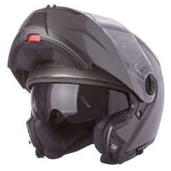 LS2 Helmets LS2 Strobe Helmet - Solid -Helmets Sale 2024 ls2 helmets ls2 helmets strobe solid gunmetal 1