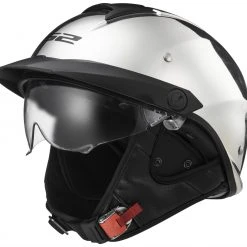 LS2 Helmets Half Helmets LS2 Rebellion Helmet -Helmets Sale 2024 ls2 helmets rebellion solid helmet with sunshield scaled