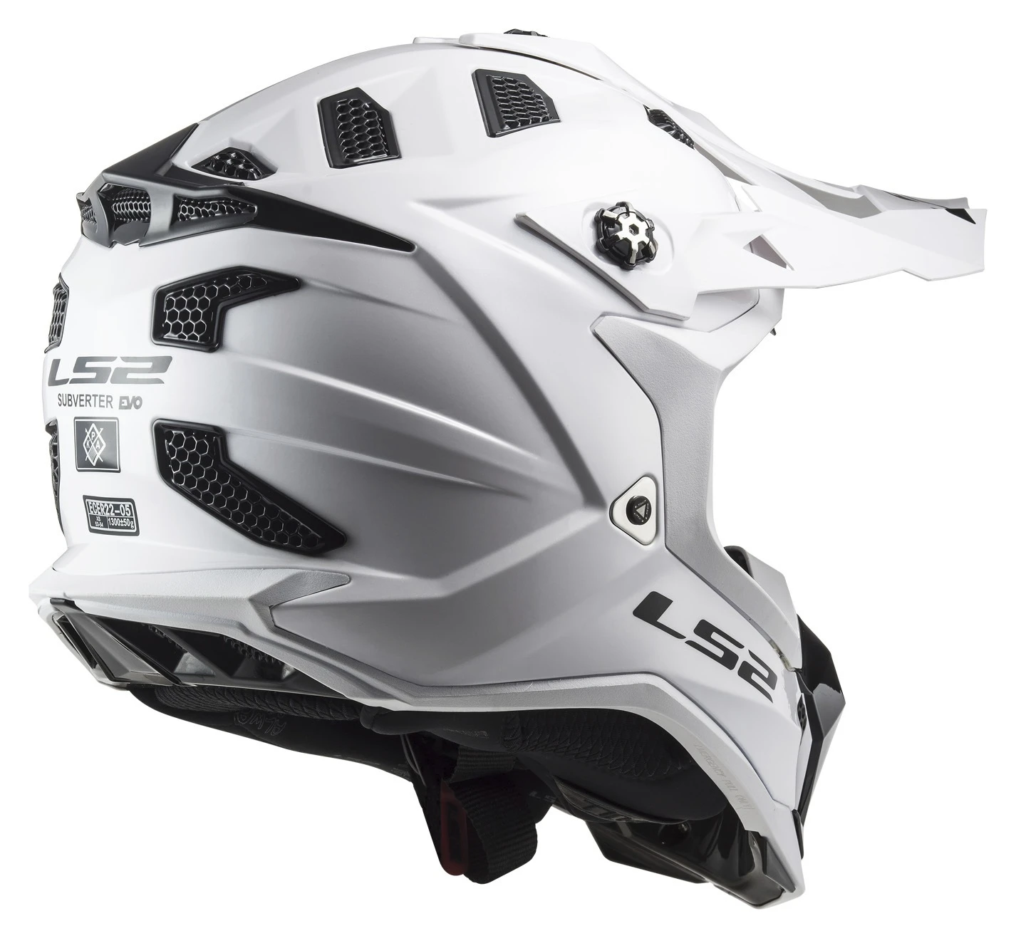 LS2 Helmets Subverter EVO Helmet - Solid 8 LS2 Helmets Subverter EVO Helmet - Solid - Image 8