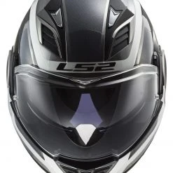 LS2 Helmets LS2 Valiant II Orbit Helmet -Helmets Sale 2024 ls2 helmets valiant ii orbit modular motorcycle helmet w sunshield jeans grey silver white 2