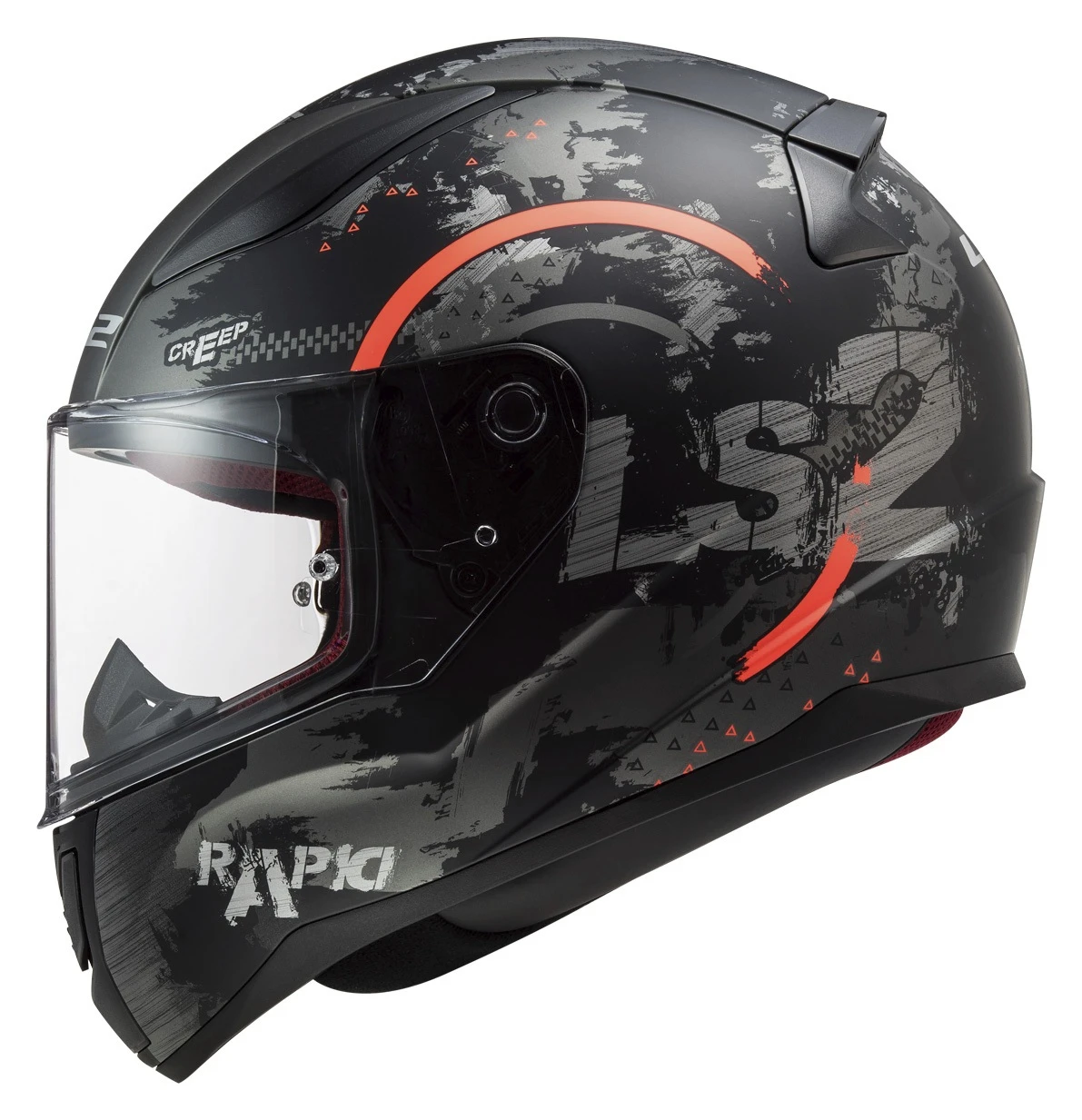 LS2 Helmets LS2 Rapid Circle Helmet 2 LS2 Helmets LS2 Rapid Circle Helmet - Image 2
