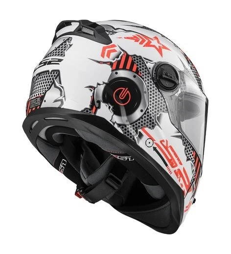LS2 Helmets LS2 Rapid Machine Youth Helmet 2 LS2 Helmets LS2 Rapid Machine Youth Helmet - Image 2