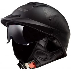 LS2 Helmets Half Helmets LS2 Rebellion 1812 Helmet