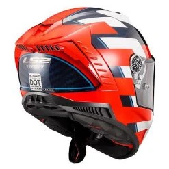 LS2 Helmets LS2 Thunder Carbon Alliance Helmet -Helmets Sale 2024 ls2 thunder carbon alliance helmet red white blue 4