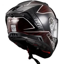 LS2 Helmets LS2 Thunder Carbon Lightning Helmet -Helmets Sale 2024 ls2 thunder carbon lightning helmet red grey black 4