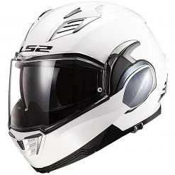 LS2 Helmets LS2 Valiant II Helmet White / LG [Open Box]