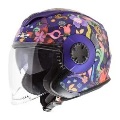 LS2 Helmets LS2 Verso Flora Brazil Helmet