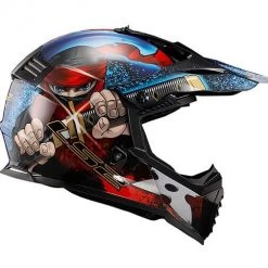 LS2 Helmets LS2 Youth Gate Ninja Helmet 7 LS2 Helmets LS2 Youth Gate Ninja Helmet -Helmets Sale 2024 ls2 youth gate ninja helmet matte fluo orange blue 3