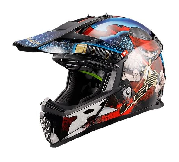 LS2 Helmets LS2 Youth Gate Ninja Helmet 1 LS2 Helmets LS2 Youth Gate Ninja Helmet