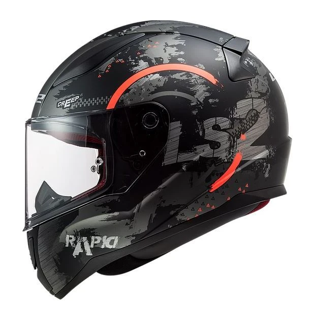 LS2 Helmets LS2 Youth Rapid Circle Helmet 2 LS2 Helmets LS2 Youth Rapid Circle Helmet - Image 2