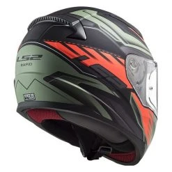 LS2 Helmets LS2 Youth Rapid Gale Helmet -Helmets Sale 2024 ls2 youth rapid gale helmet matte black red 3