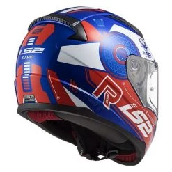 LS2 Helmets LS2 Youth Rapid Stratus Helmet -Helmets Sale 2024 ls2 youth rapid stratus helmet gloss blue red white 3