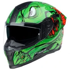 Nexx Helmets Nexx SX100R Abisal Helmet -Helmets Sale 2024 nexx sx100 r abisal helmet green red 1