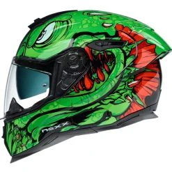 Nexx Helmets Nexx SX100R Abisal Helmet -Helmets Sale 2024 nexx sx100 r abisal helmet green red 2