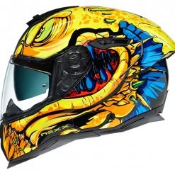 Nexx Helmets Nexx SX100R Abisal Helmet -Helmets Sale 2024 nexx sx100 r abisal helmet yellow blue