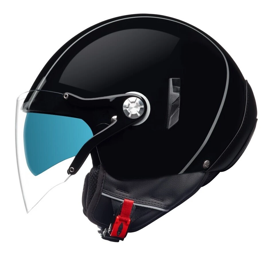 Nexx Helmets Open Face & 3/4 Nexx SX60 Royale Helmet Black/Silver / XL [Open Box] - Image 2