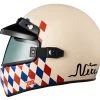Nexx Helmets Nexx XG100 Check Mate Helmet Cream / MD [Open Box]