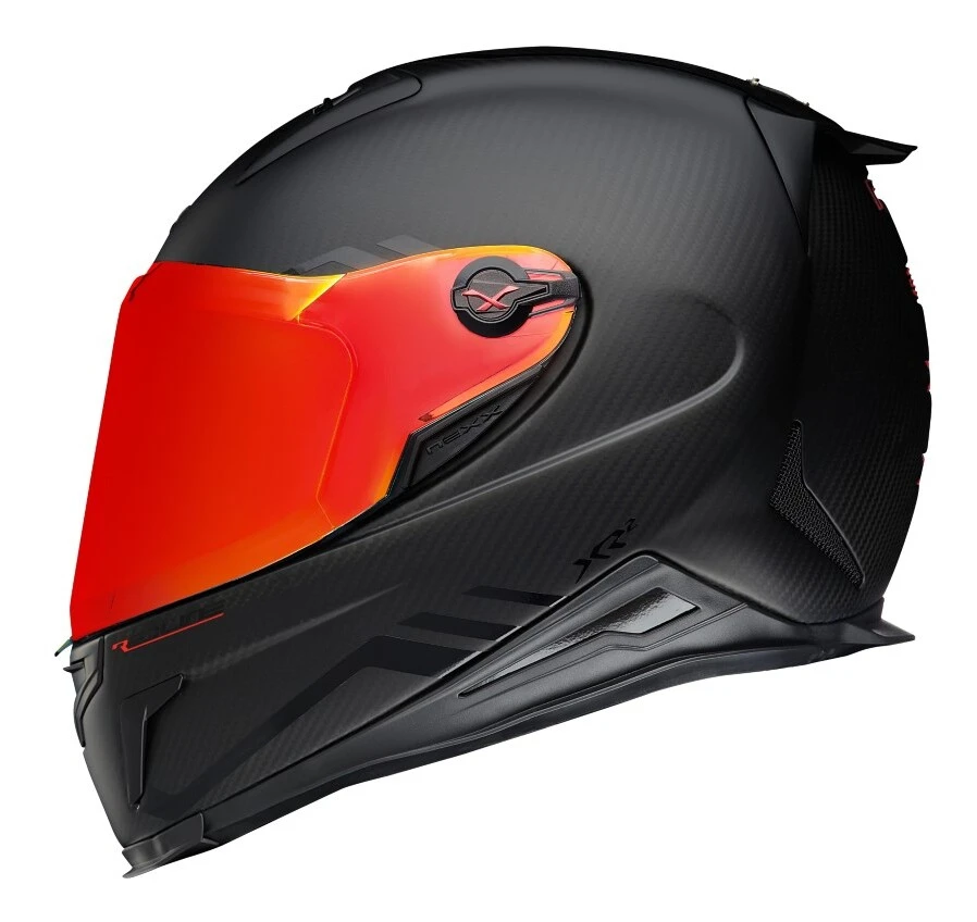 Nexx Helmets Nexx XR2 Carbon Redline Helmet 2 Nexx Helmets Nexx XR2 Carbon Redline Helmet - Image 2