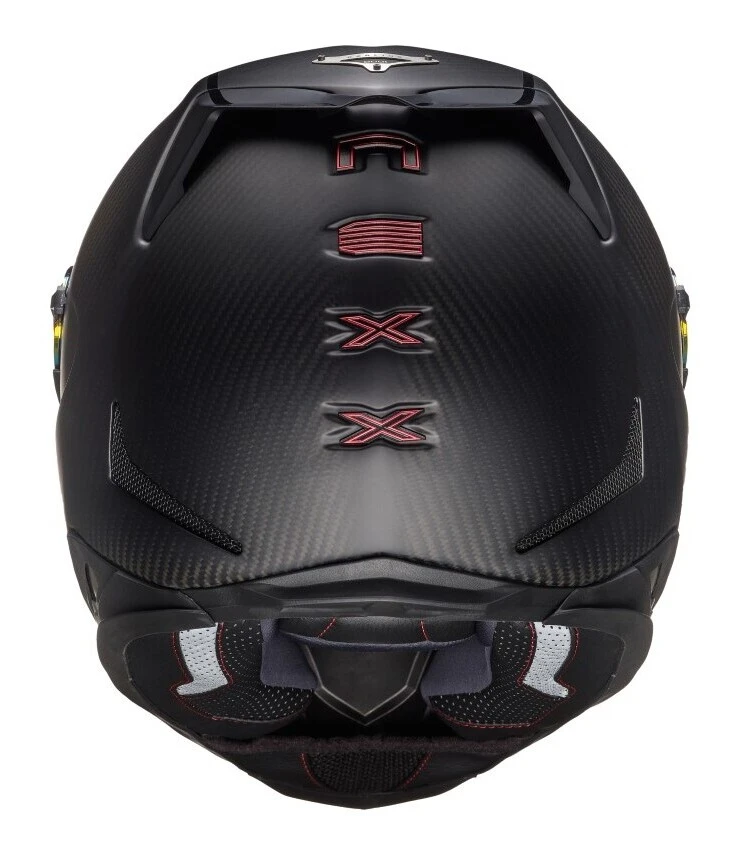 Nexx Helmets Nexx XR2 Carbon Redline Helmet Matte Black / 3XL [Open Box] - Image 3