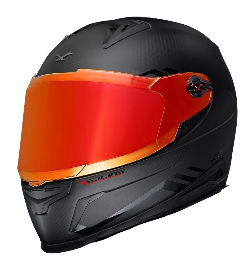 Nexx Helmets Nexx XR2 Carbon Redline Helmet Matte Black / 3XL [Open Box]