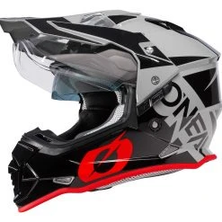 O'Neal Sierra II Helmet -Helmets Sale 2024 o neal sierra ii helmet grey black red 1