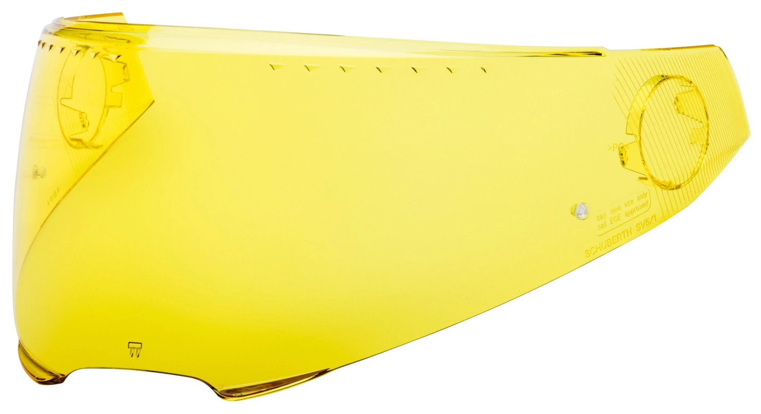Schuberth Helmets Helmet Accessories Schuberth C4 / C4 Pro Anti-Fog-Lens-Ready Face Shield Hi-Def Yellow / C4: MD-2XL | C4 Pro: XL-3XL [Open Box]