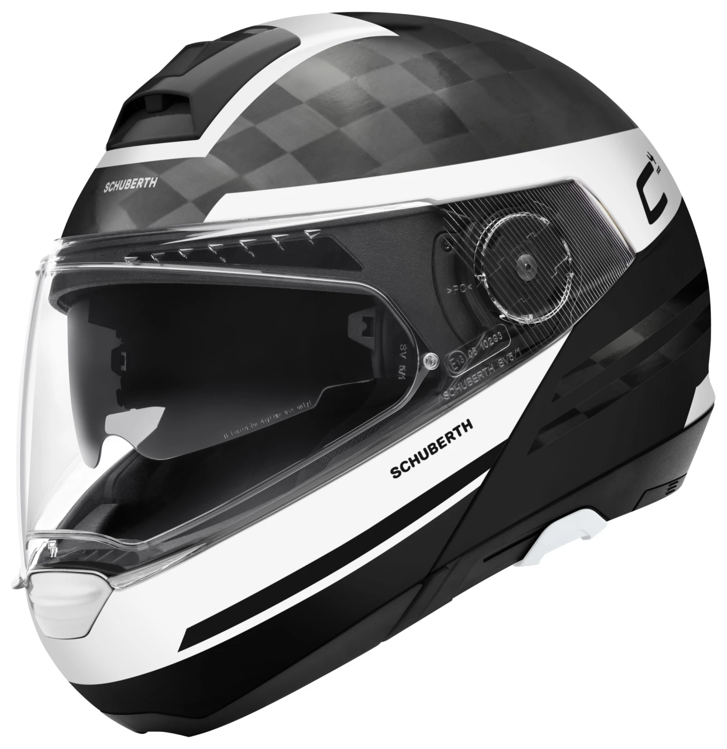 Schuberth Helmets Schuberth C4 Pro Carbon Tempest Helmet 1 Schuberth Helmets Schuberth C4 Pro Carbon Tempest Helmet