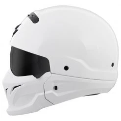 Half Helmets Scorpion EXO Covert White Helmet 7 Half Helmets Scorpion EXO Covert White Helmet -Helmets Sale 2024 scorpion covert helmet white 1