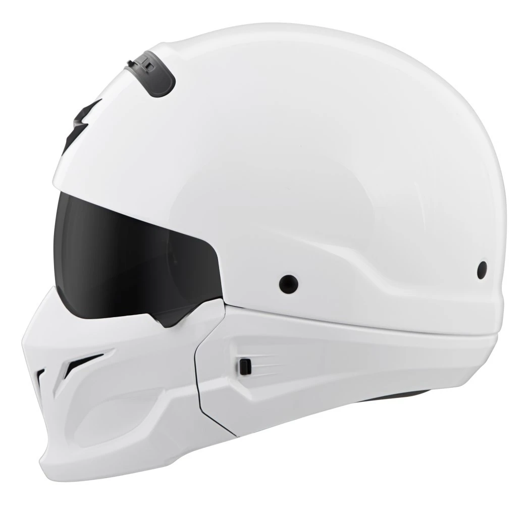 Half Helmets Scorpion EXO Covert White Helmet 3 Half Helmets Scorpion EXO Covert White Helmet - Image 3