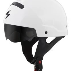 Half Helmets Scorpion EXO Covert White Helmet 9 Half Helmets Scorpion EXO Covert White Helmet -Helmets Sale 2024 scorpion covert helmet white 3