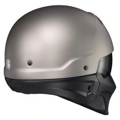 Half Helmets Scorpion EXO Covert Titanium Evo Helmet -Helmets Sale 2024 scorpion covert titanium evo helmet titanium 2