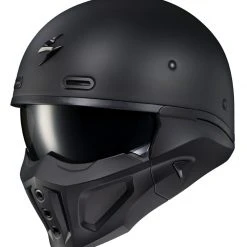 Half Helmets Scorpion EXO Covert X Helmet -Helmets Sale 2024 scorpion covert x helmet matte black