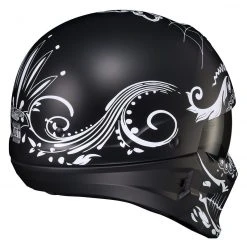 Half Helmets Scorpion EXO Covert El Malo Helmet Matte Black / LG [Open Box]