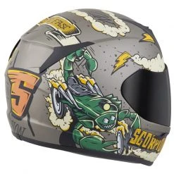 Helmet Closeouts Scorpion EXO-R320 Moto Fink Helmet -Helmets Sale 2024 scorpion exo r320 moto fink titanm 2