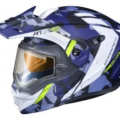 Scorpion EXO-AT950 Outrigger Helmet - Electric Shield -Helmets Sale 2024 scorpion exoat950 outrigger helmet electric shield 2