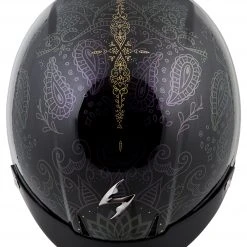 Half Helmets Scorpion EXO-C110 Azalea Helmet -Helmets Sale 2024 scorpion exoc110 azalea helmet black gold
