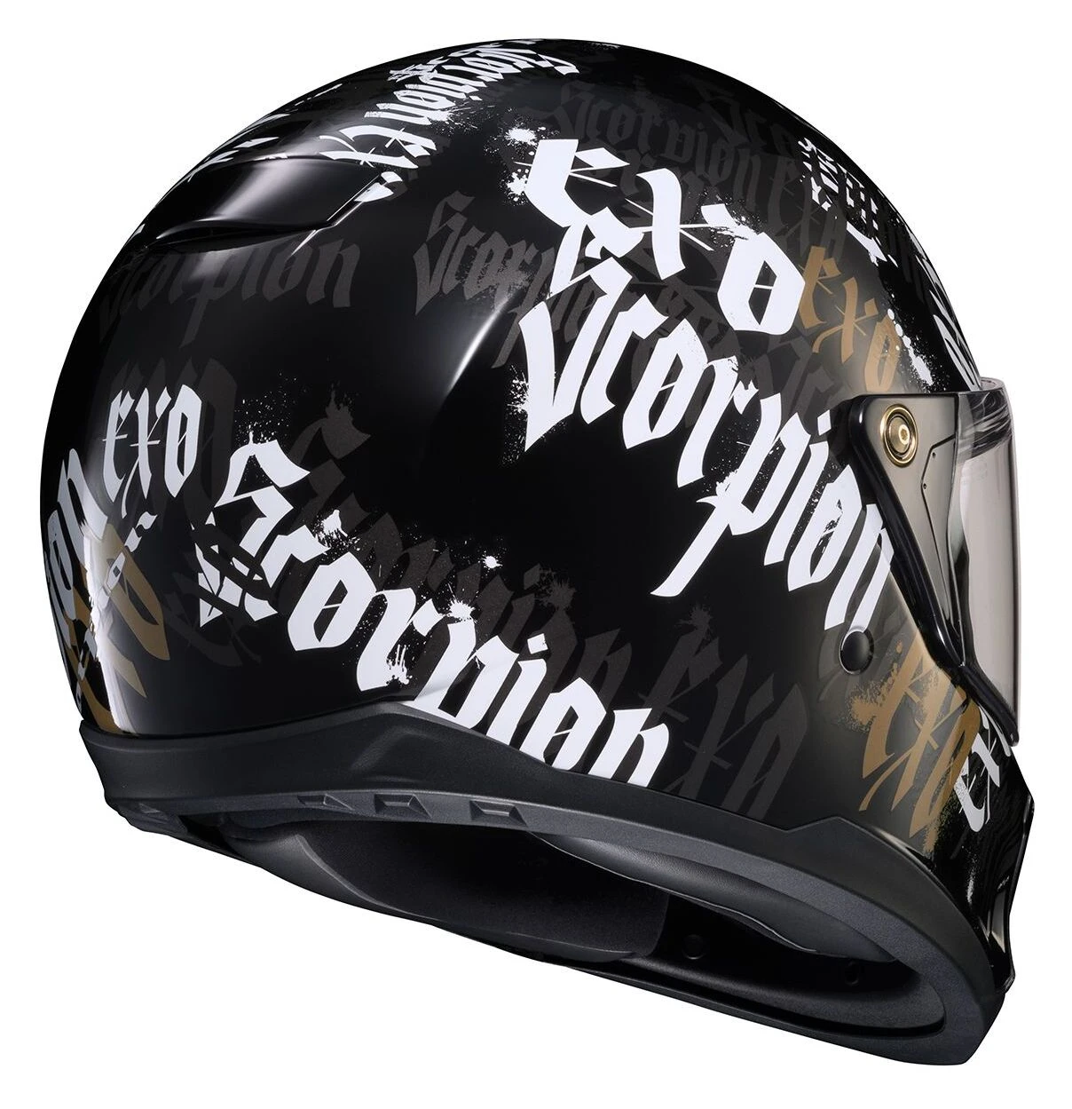 Scorpion EXO-HX1 Blackletter Helmet 3 Scorpion EXO-HX1 Blackletter Helmet - Image 3