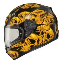 Scorpion EXO-R320 Skull-E Helmet -Helmets Sale 2024 scorpion exor320 skull e helmet orange