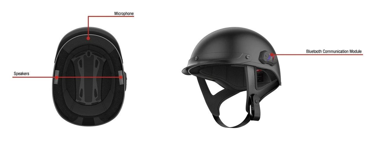 Helmet Closeouts Sena Cavalry Helmet (XS, XL, And 2XL) 8 Helmet Closeouts Sena Cavalry Helmet (XS, XL, And 2XL) - Image 8
